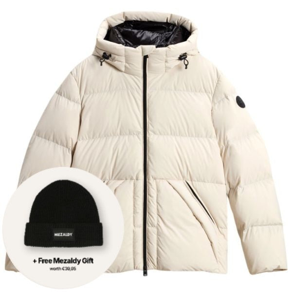 Woolrich Sierra Supreme Down Jacke Beige