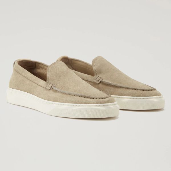 Woolrich Slip On Loafers Beige