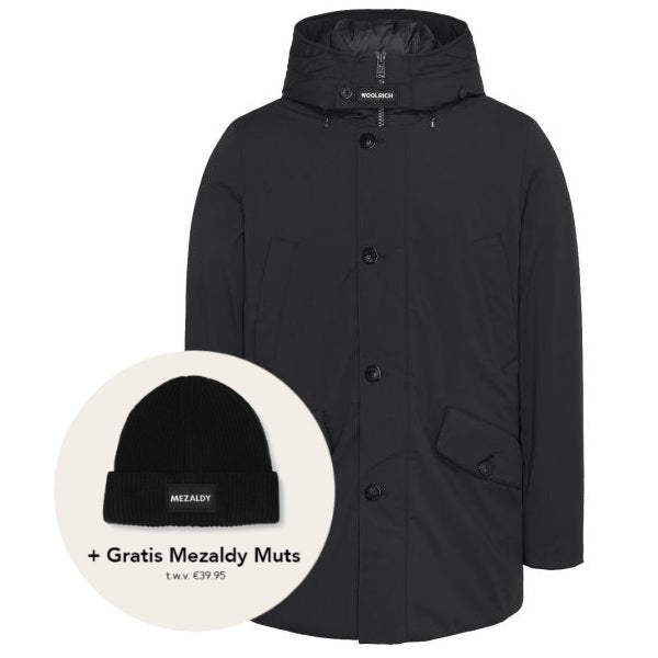 Woolrich Stretch Arctic Parka Schwarz
