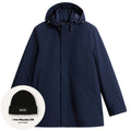 Woolrich Barrow Mac Coat Soft Shell Jacke Marine