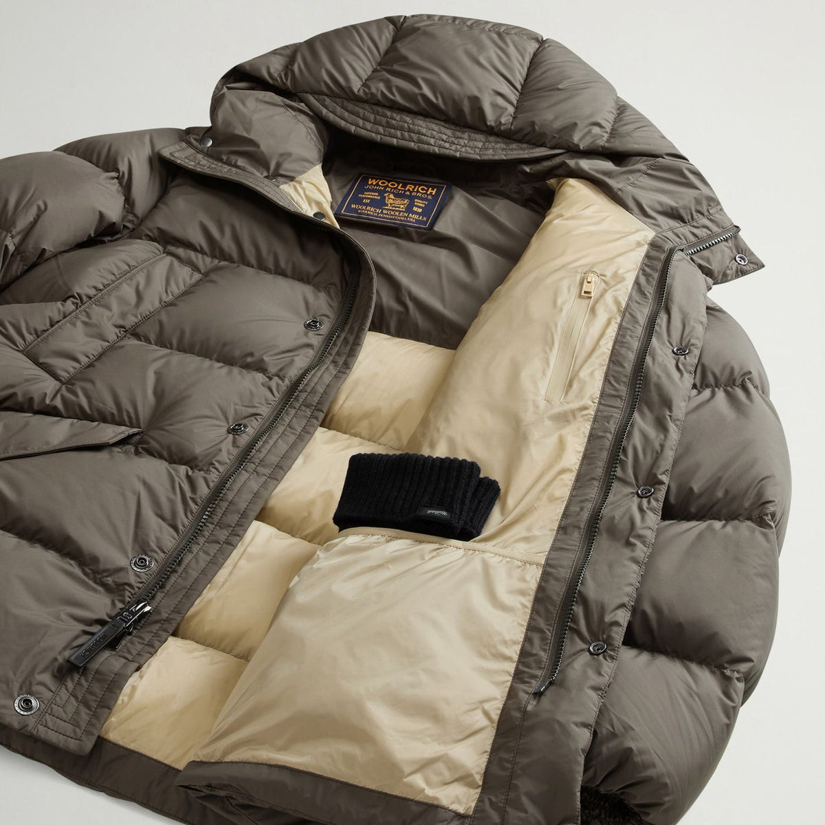 Woolrich Cloud Davis Parka Dunkelgrün