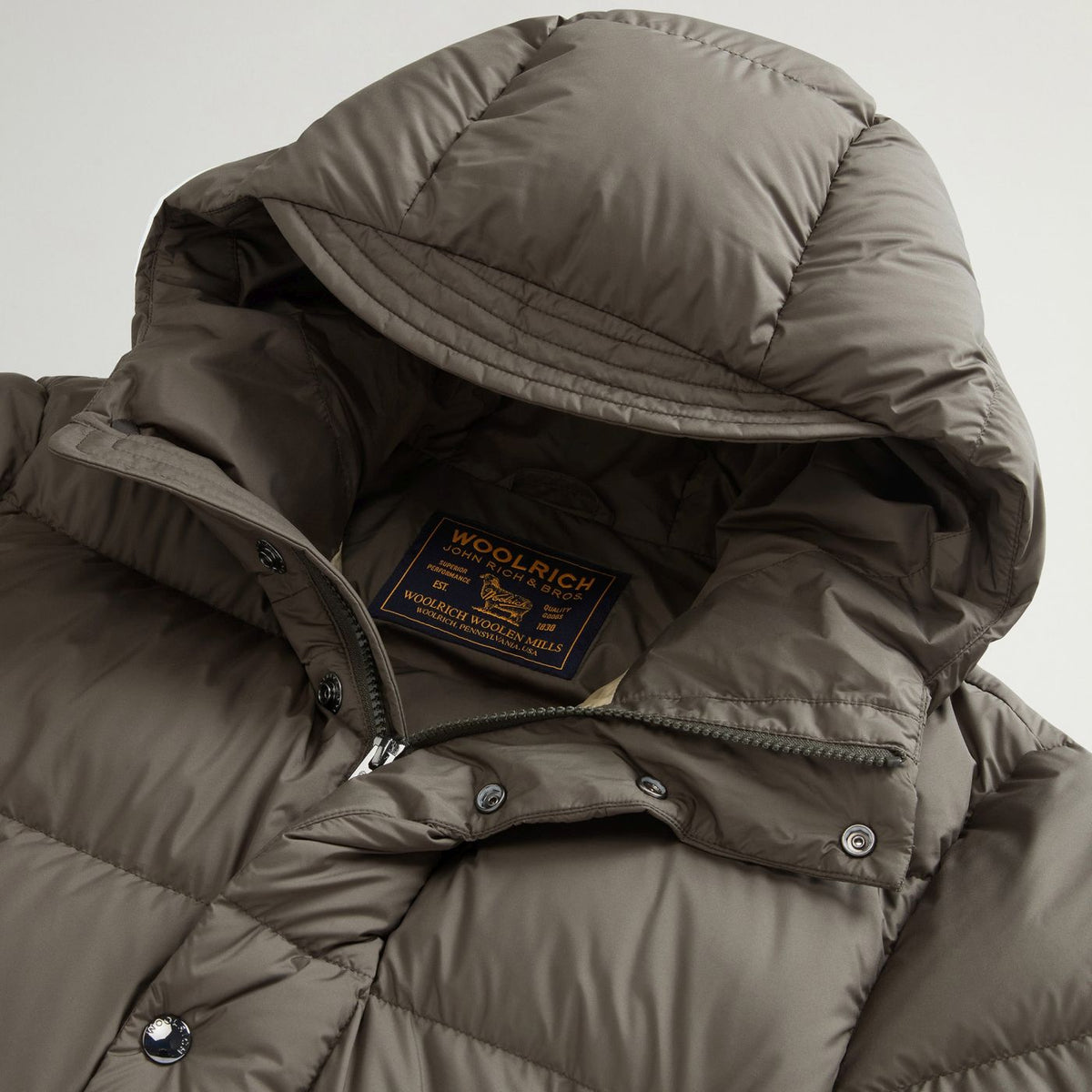 Woolrich Cloud Davis Parka Dunkelgrün