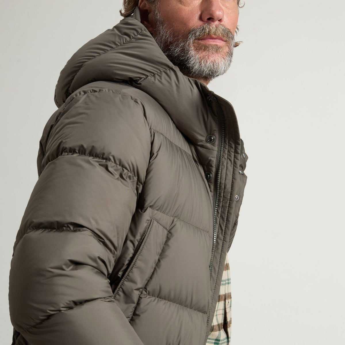 Woolrich Cloud Davis Parka Dunkelgrün