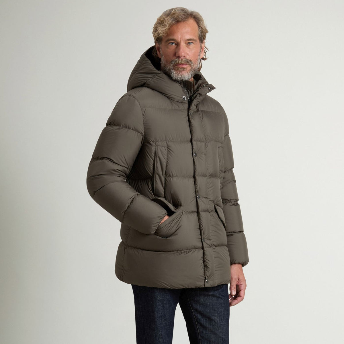 Woolrich Cloud Davis Parka Dunkelgrün