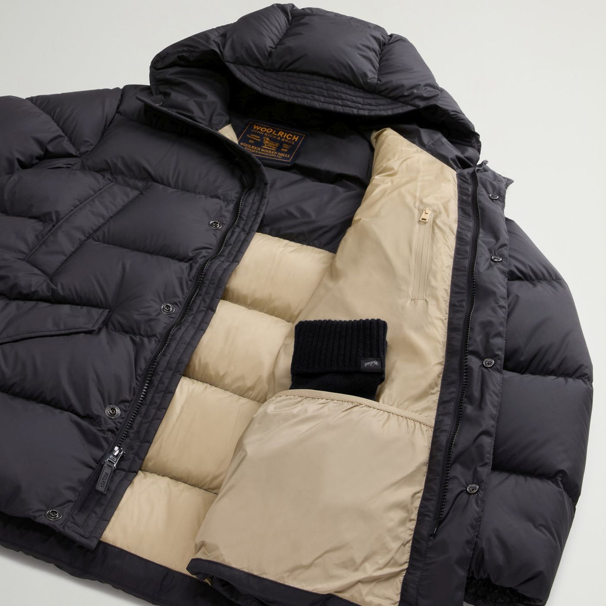 Woolrich Cloud Davis Parka Schwarz