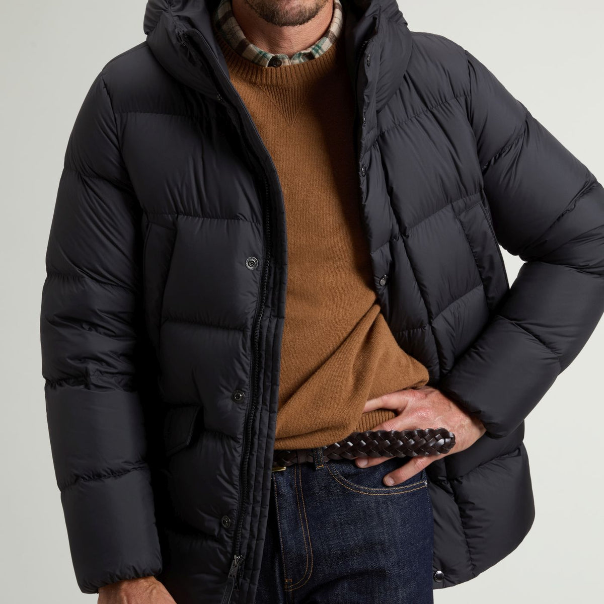 Woolrich Cloud Davis Parka Schwarz