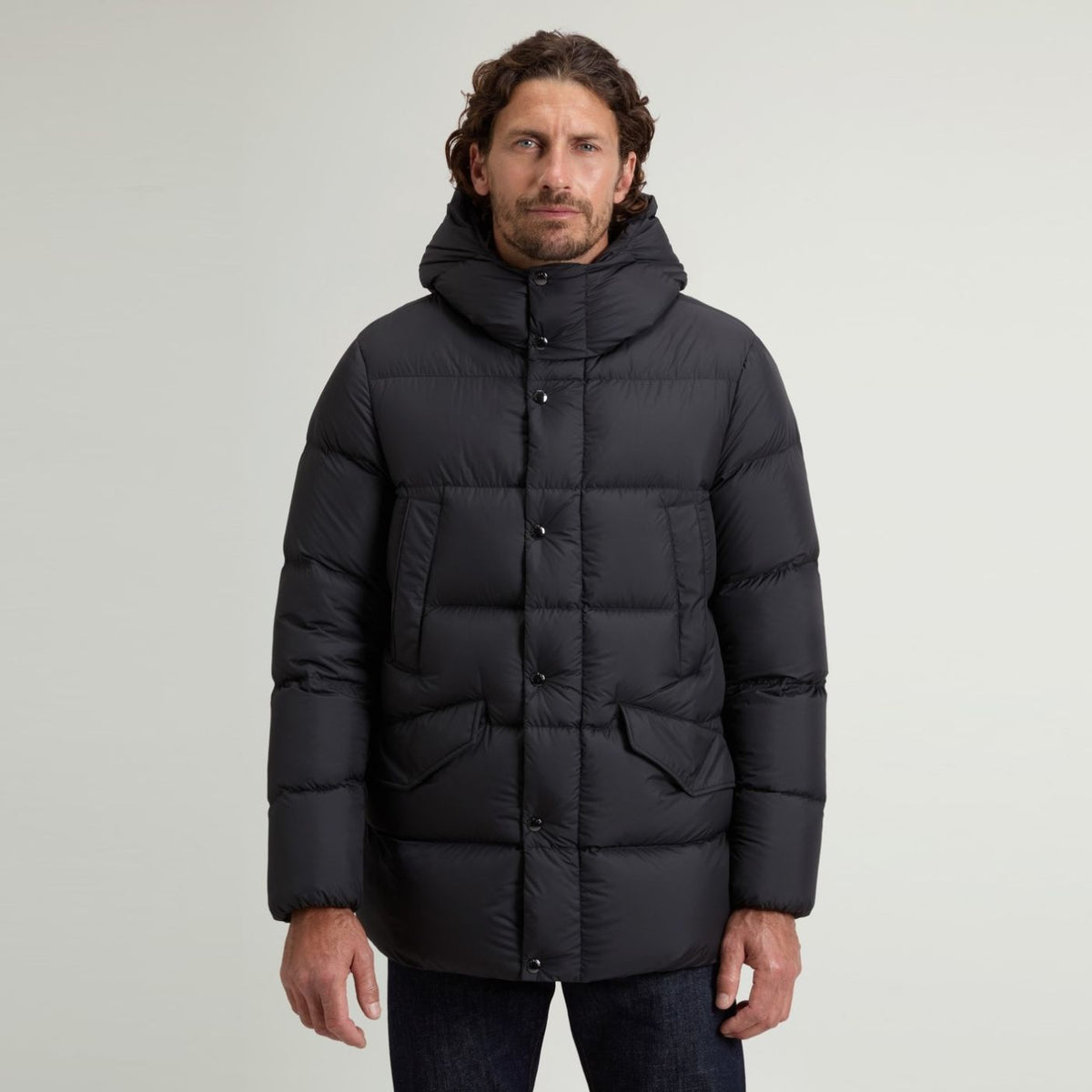 Woolrich Cloud Davis Parka Schwarz