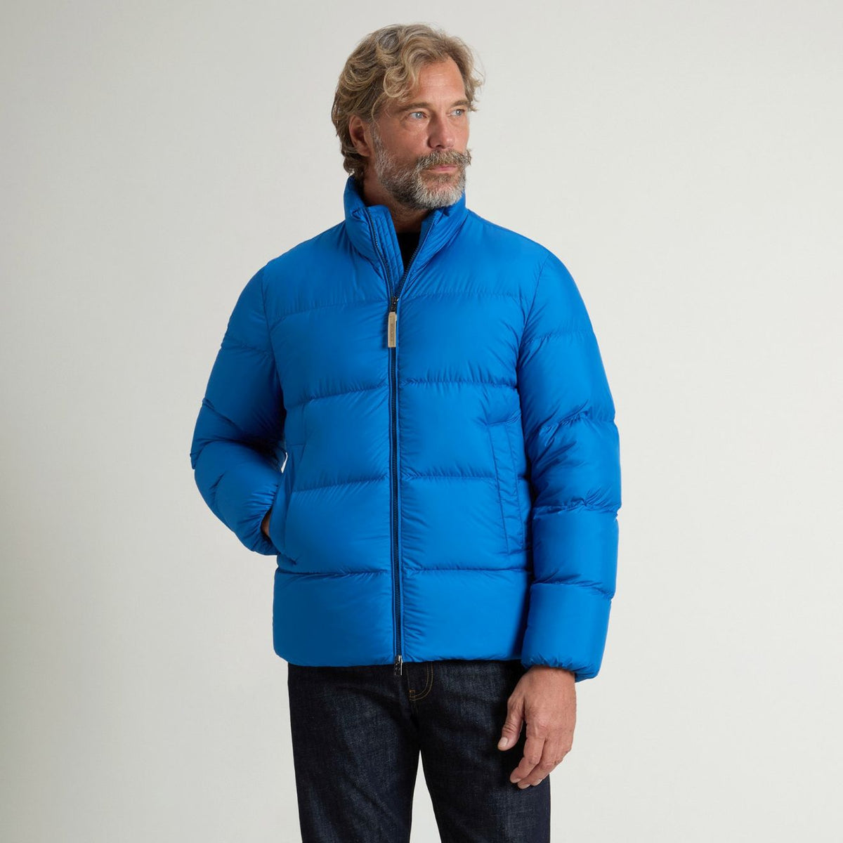 Woolrich Cloud Eagle Puffer Blau