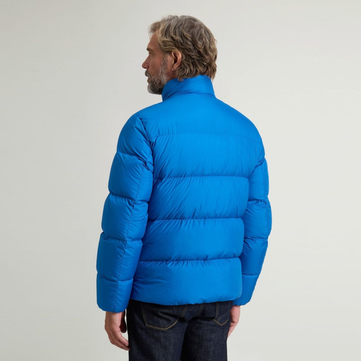 Woolrich Cloud Eagle Puffer Blau