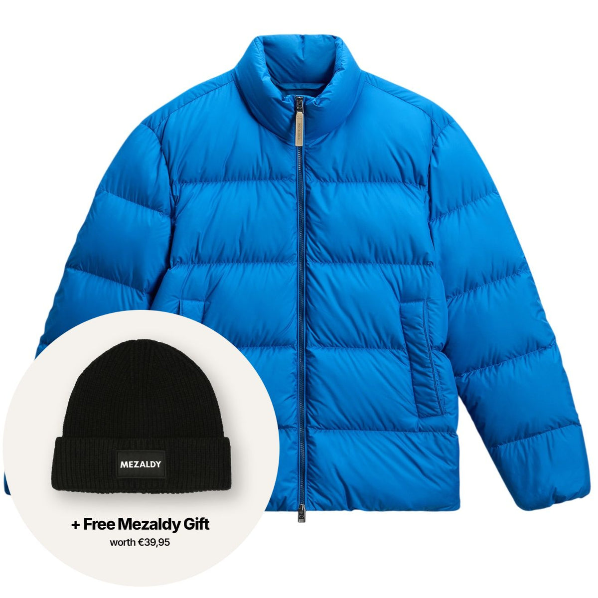 Woolrich Cloud Eagle Puffer Blau