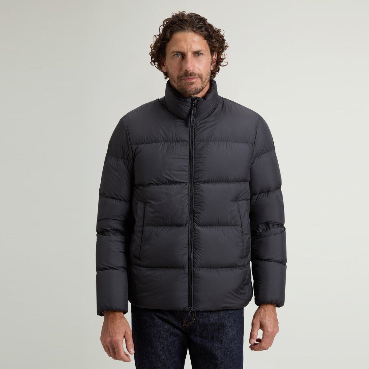 Woolrich Cloud Eagle Puffer Schwarz