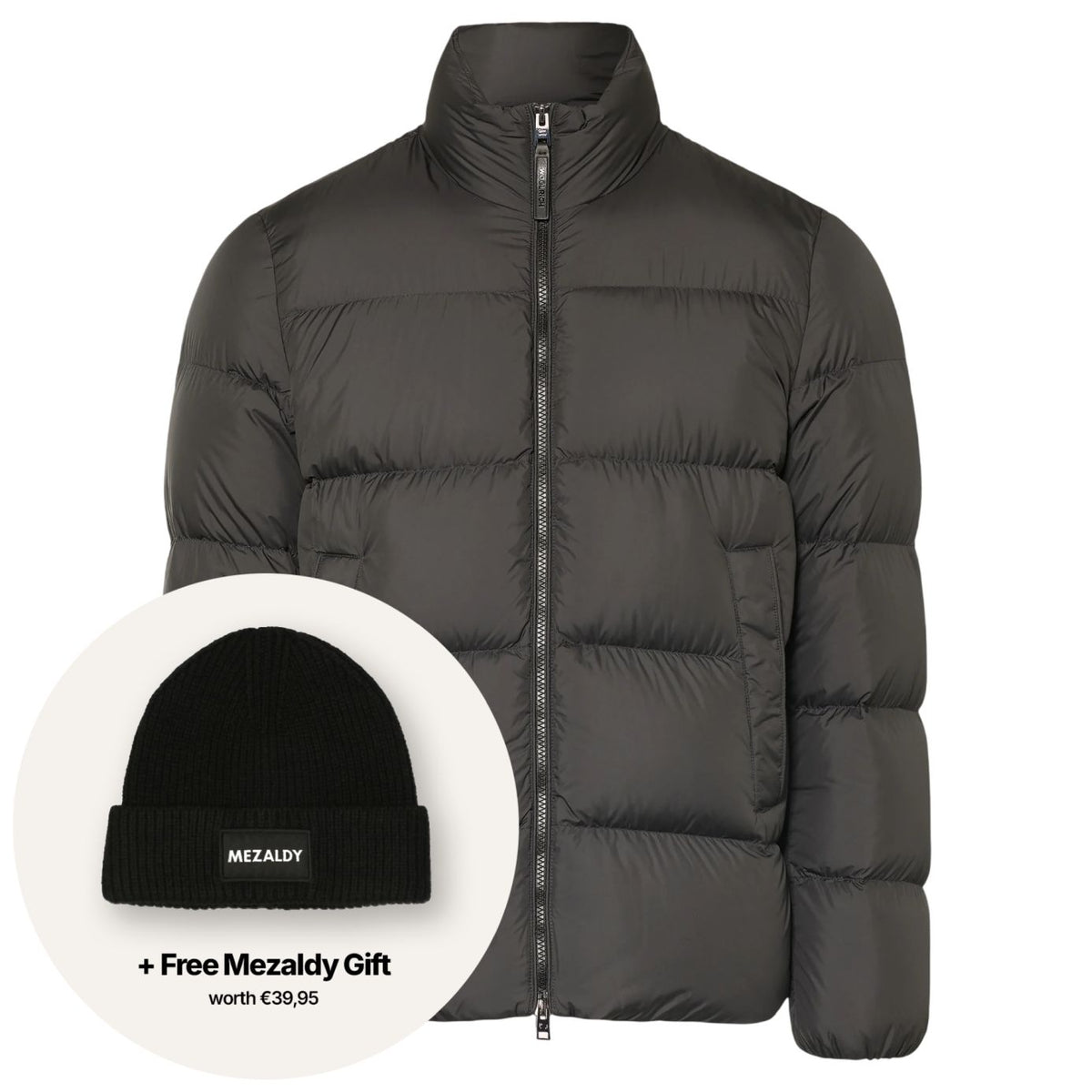 Woolrich Cloud Eagle Puffer Schwarz