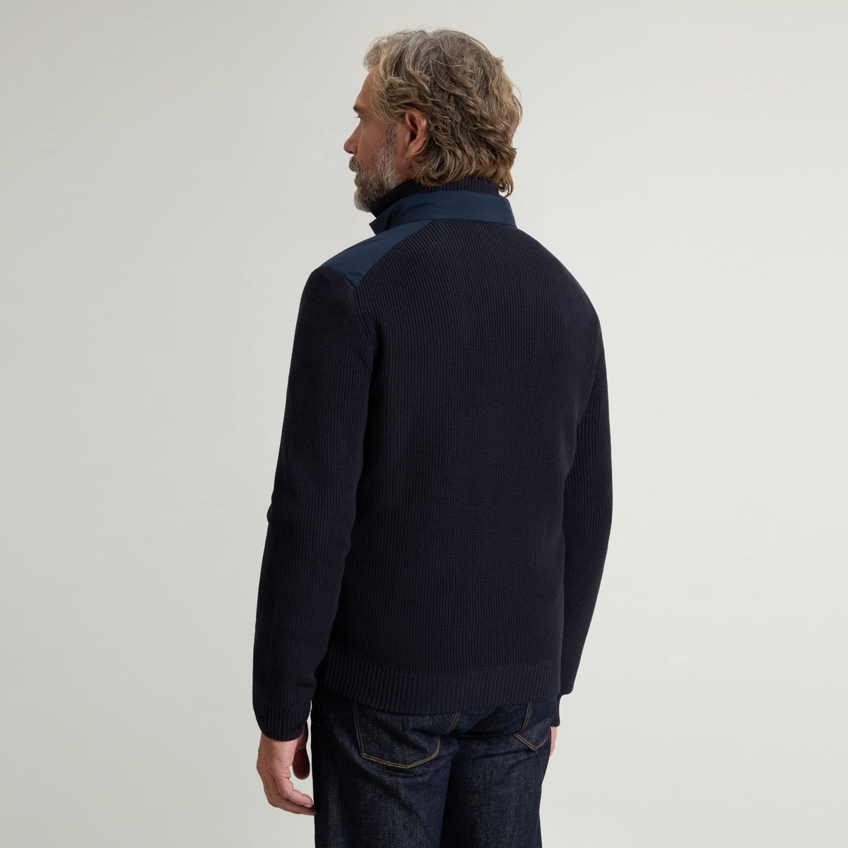 Woolrich Cloud Hybrid Jacke Marine