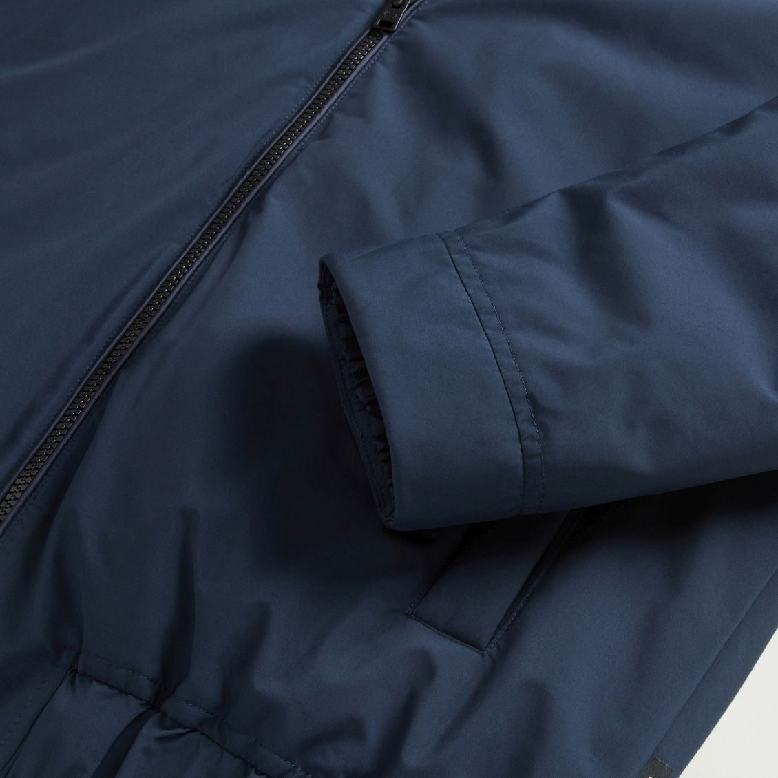 Woolrich Cloud Lewis Bomber Jacke Marine