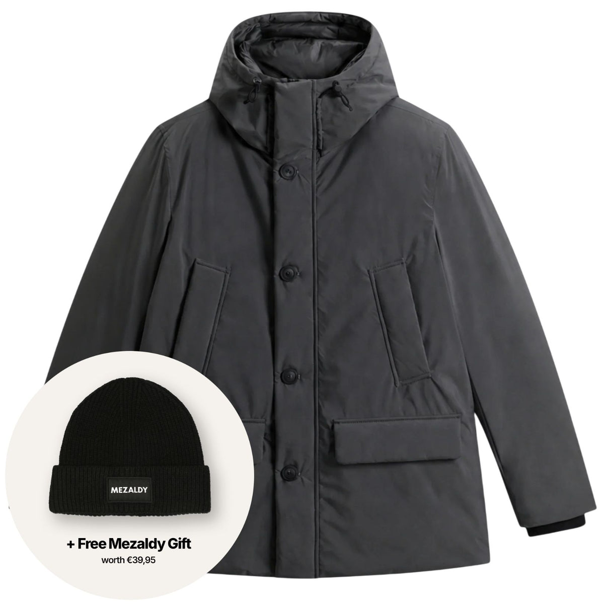Woolrich Cloud Parka Anthrazit