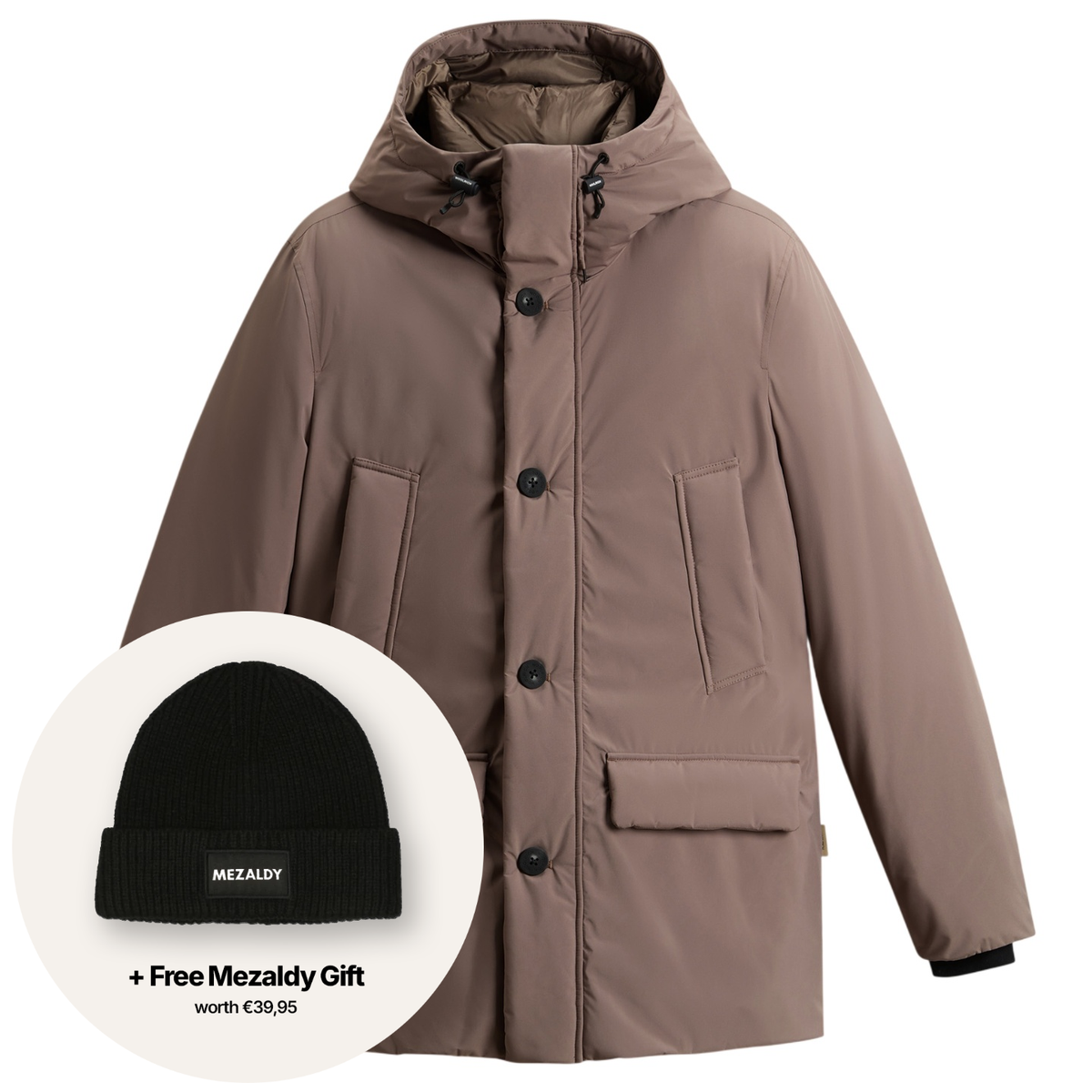 Woolrich Cloud Parka Braun