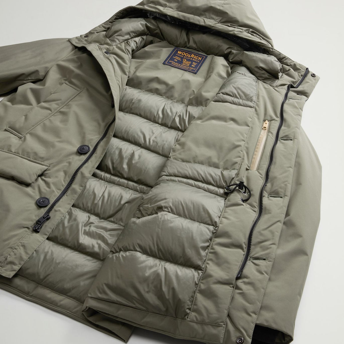 Woolrich Cloud Parka Dunkelgrün
