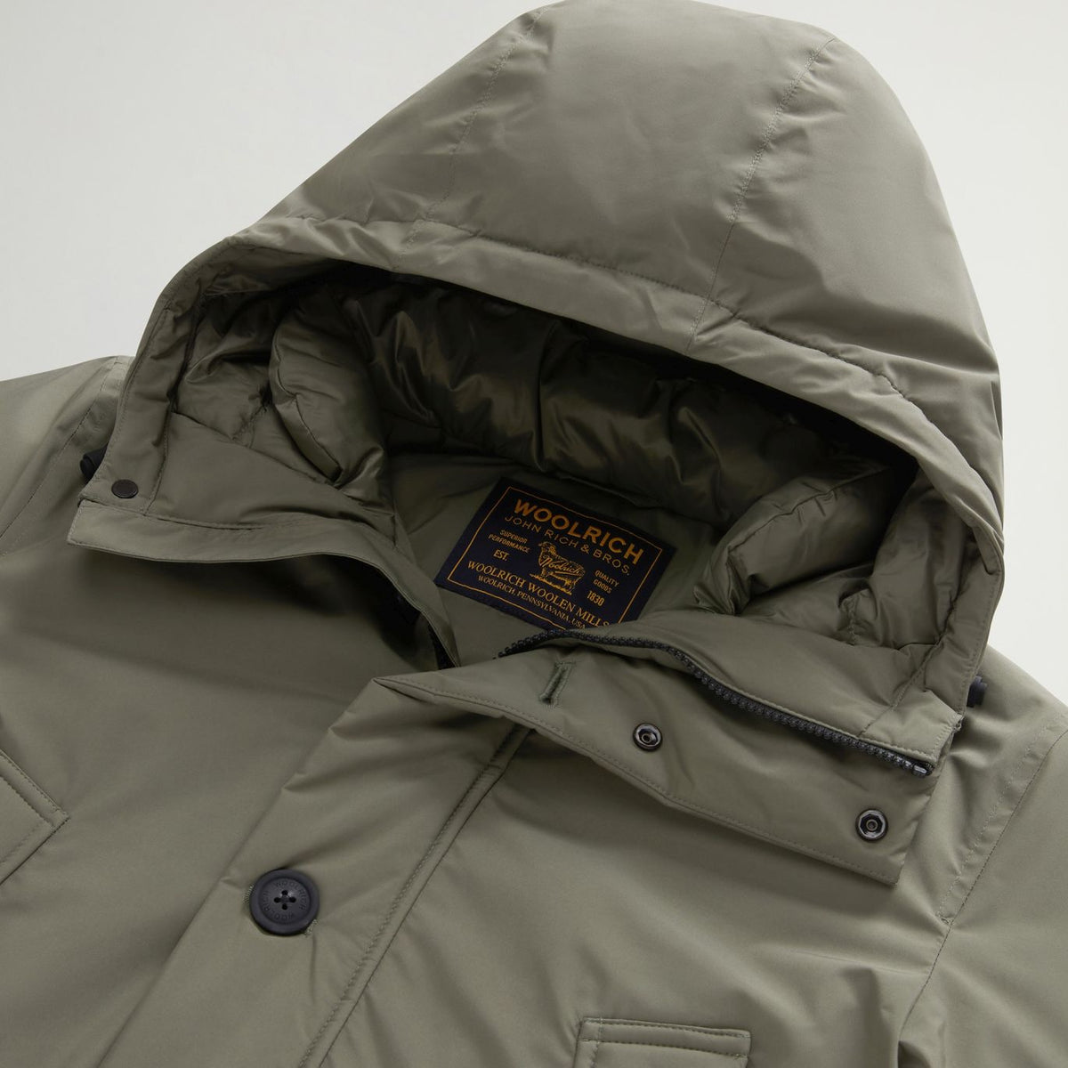 Woolrich Cloud Parka Dunkelgrün