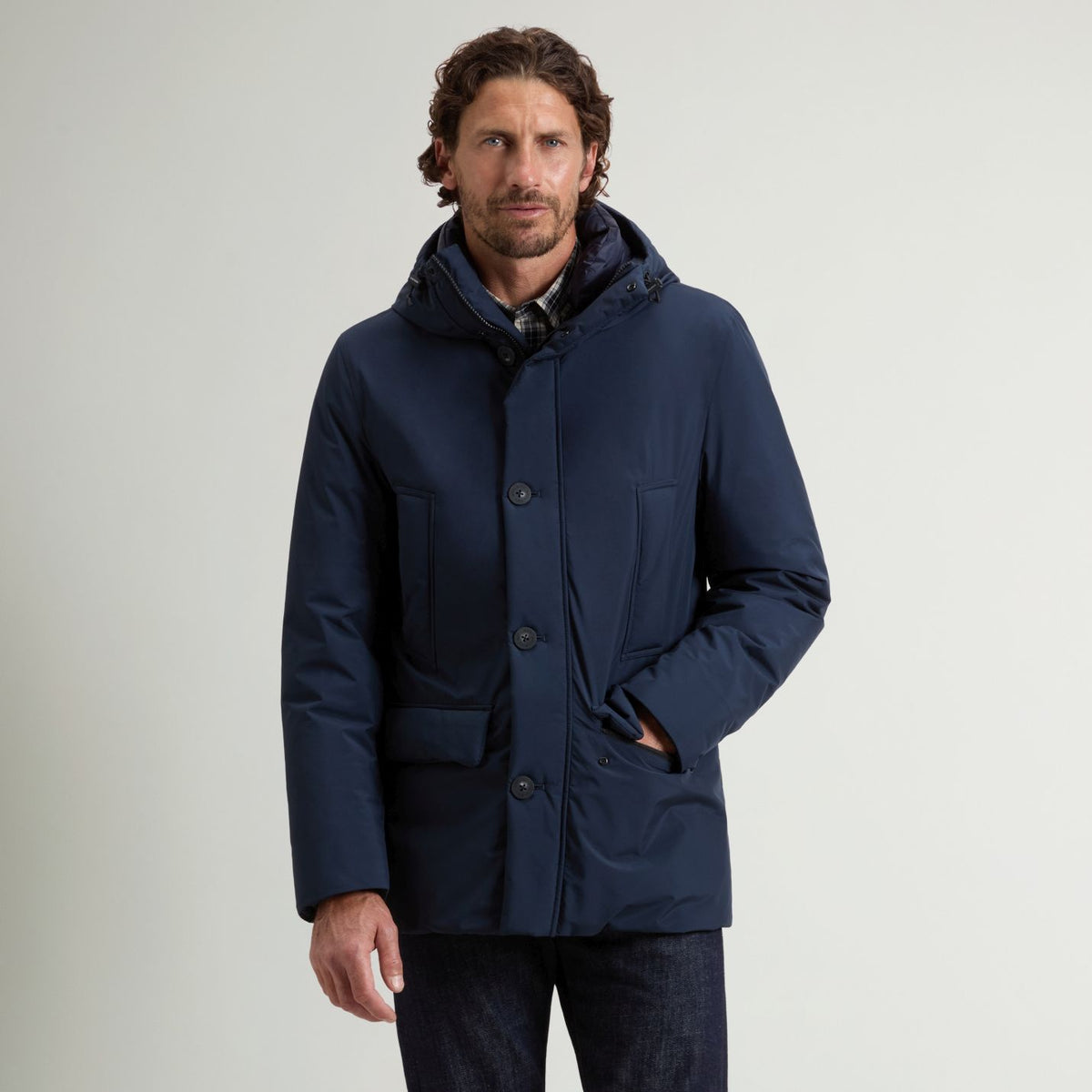 Woolrich Cloud Parka Marine