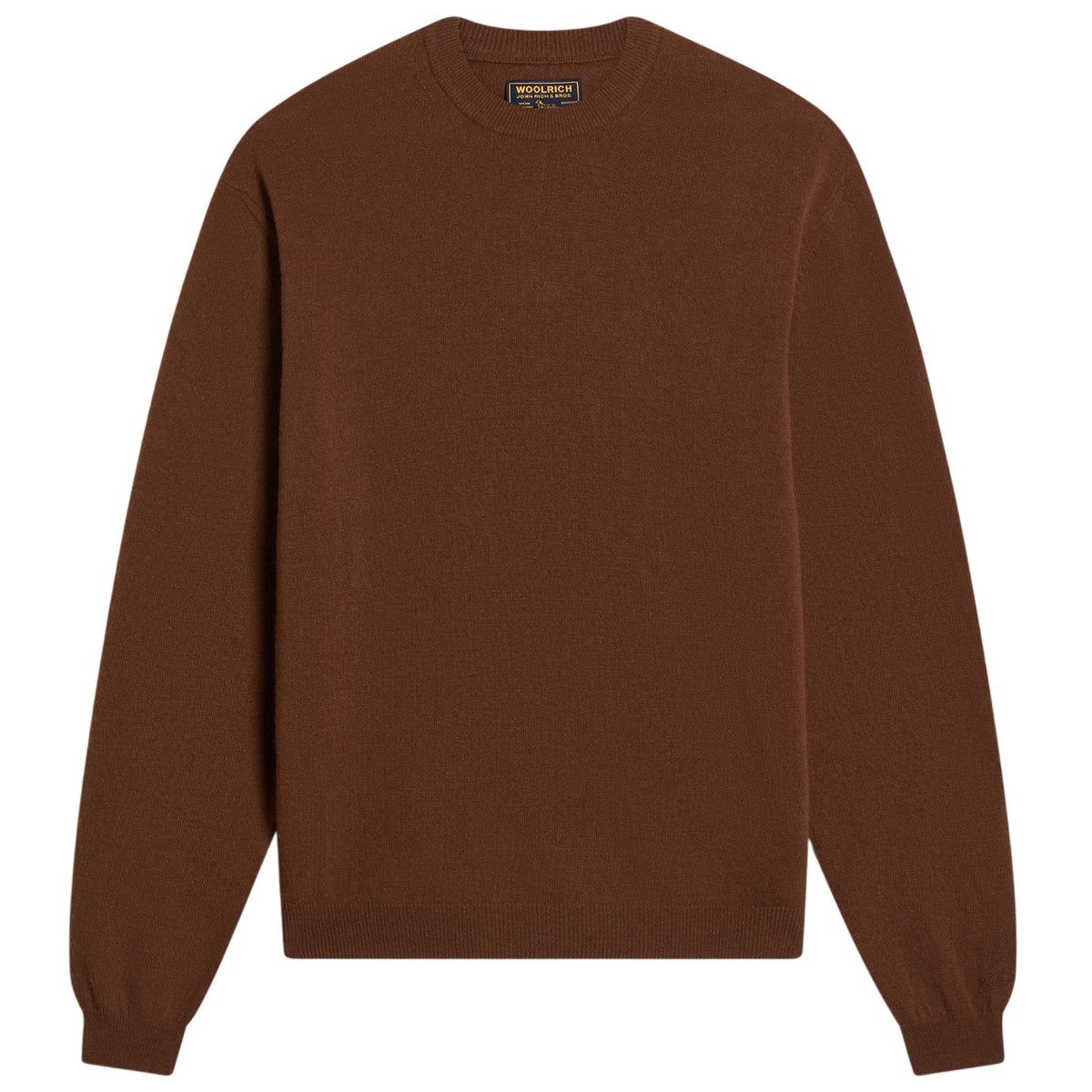 Woolrich Lammwoll-Pullover Braun