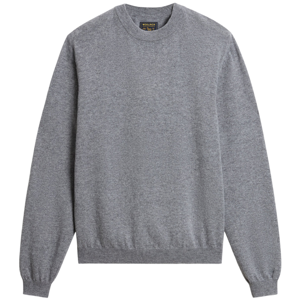 Woolrich Lammwoll-Pullover Grau