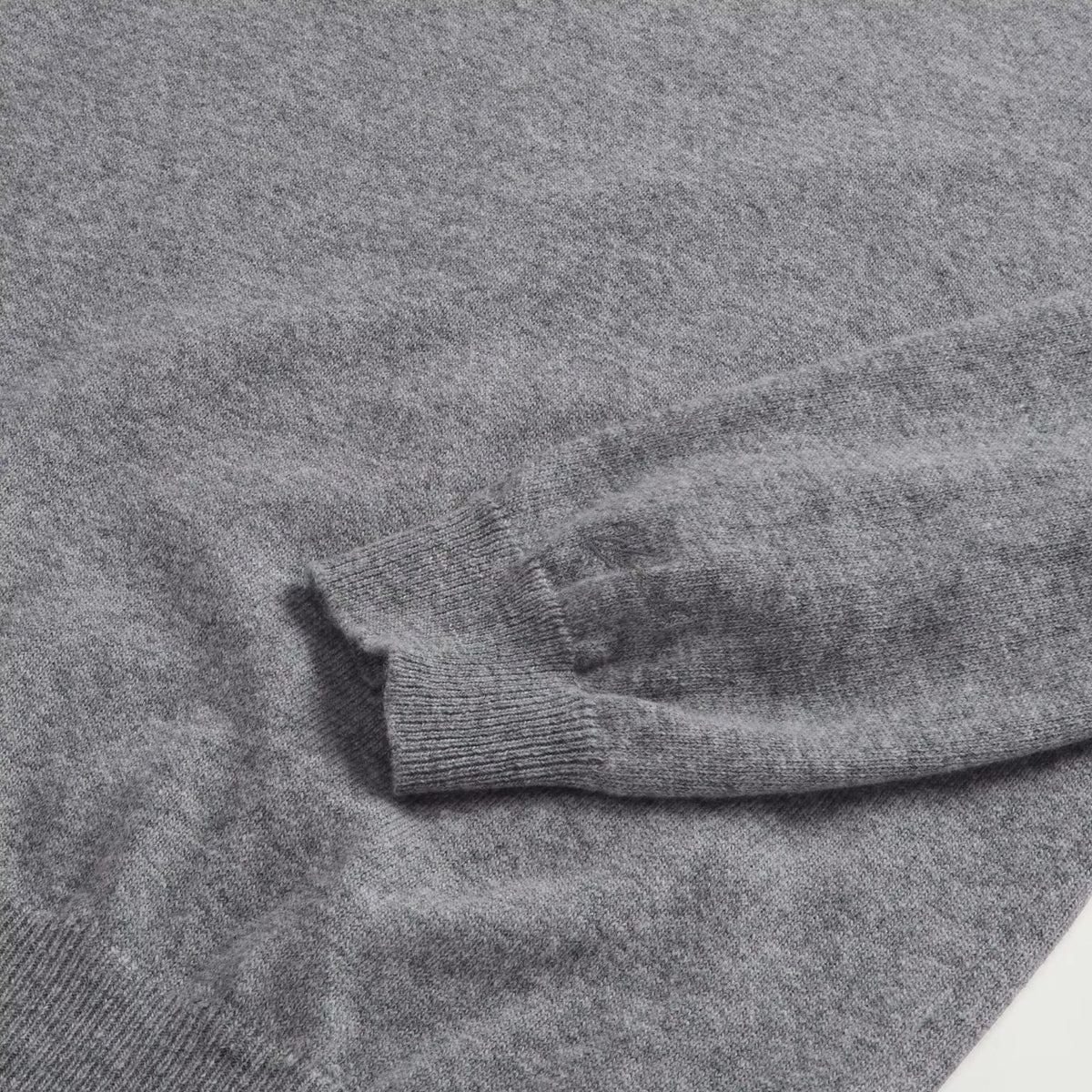 Woolrich Lammwoll-Pullover Grau