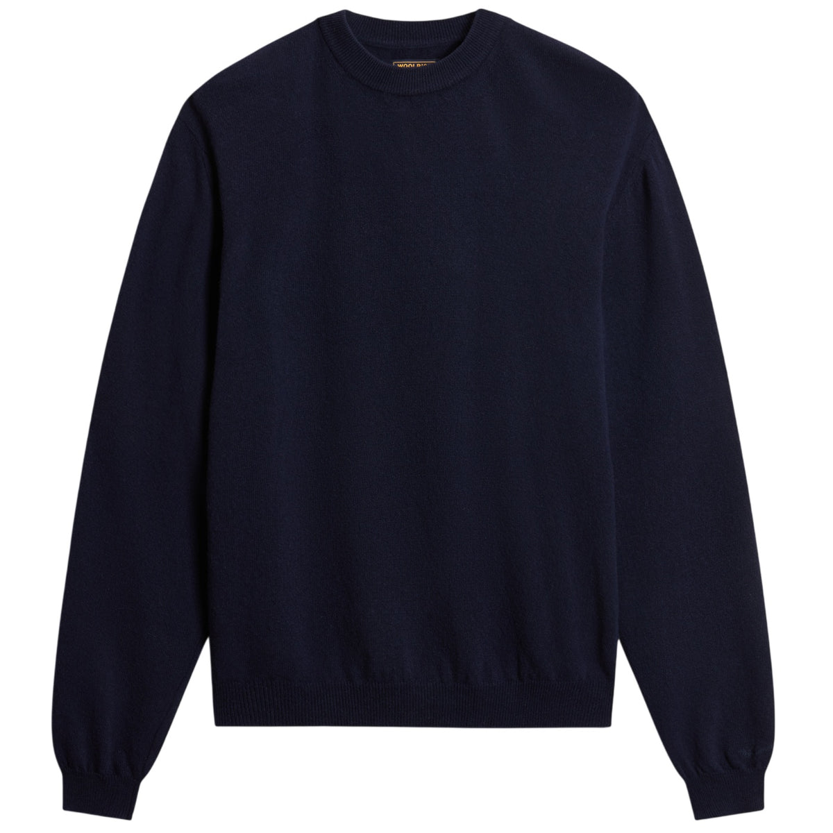 Woolrich Lammwoll-Pullover Marine