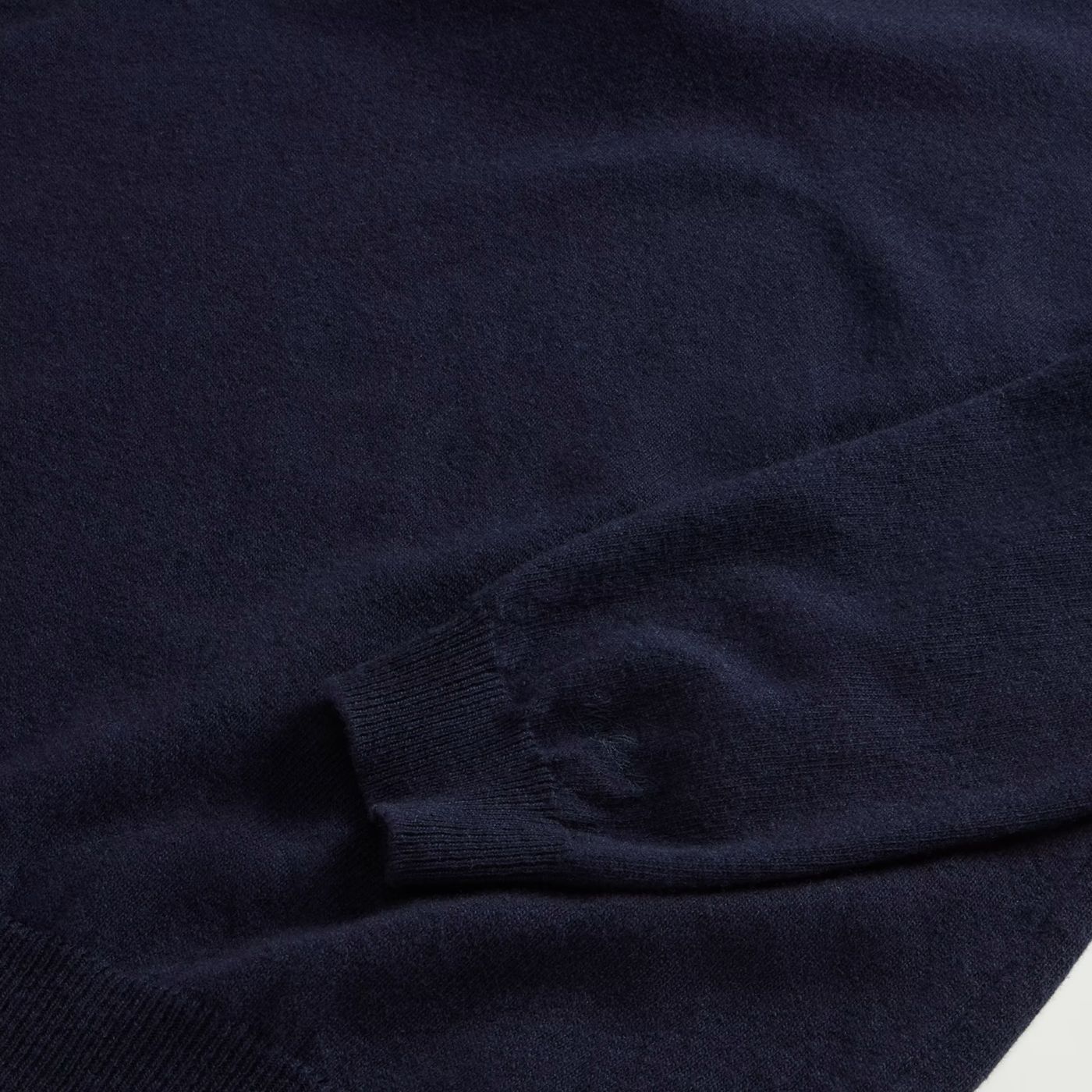 Woolrich Lammwoll-Pullover Marine