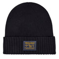 Woolrich Legacy Patch Mütze Schwarz