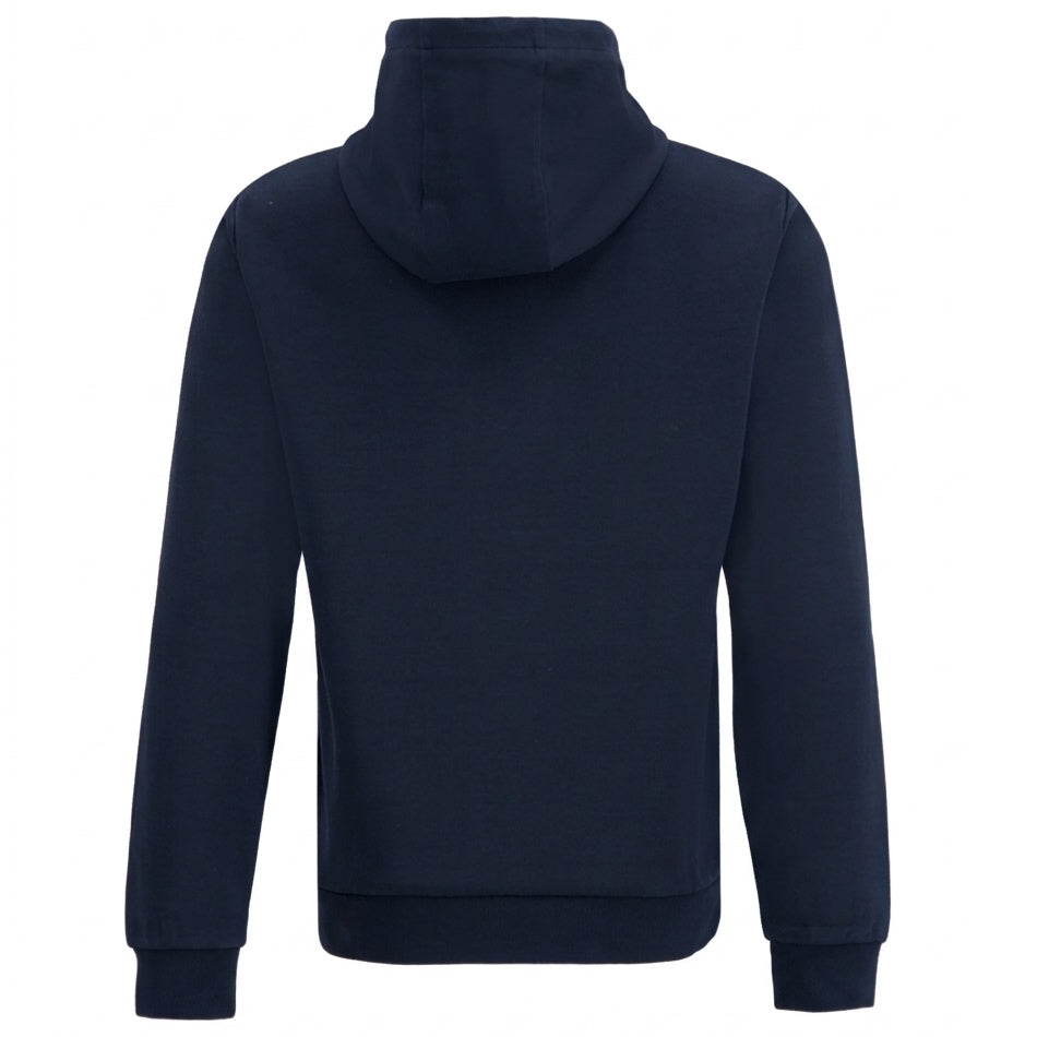 Woolrich Logo Interlock Kapuzenpullover Marine