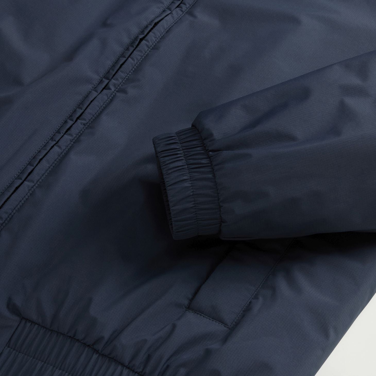 Woolrich Micro Ripstop Hooded Jacke Marine