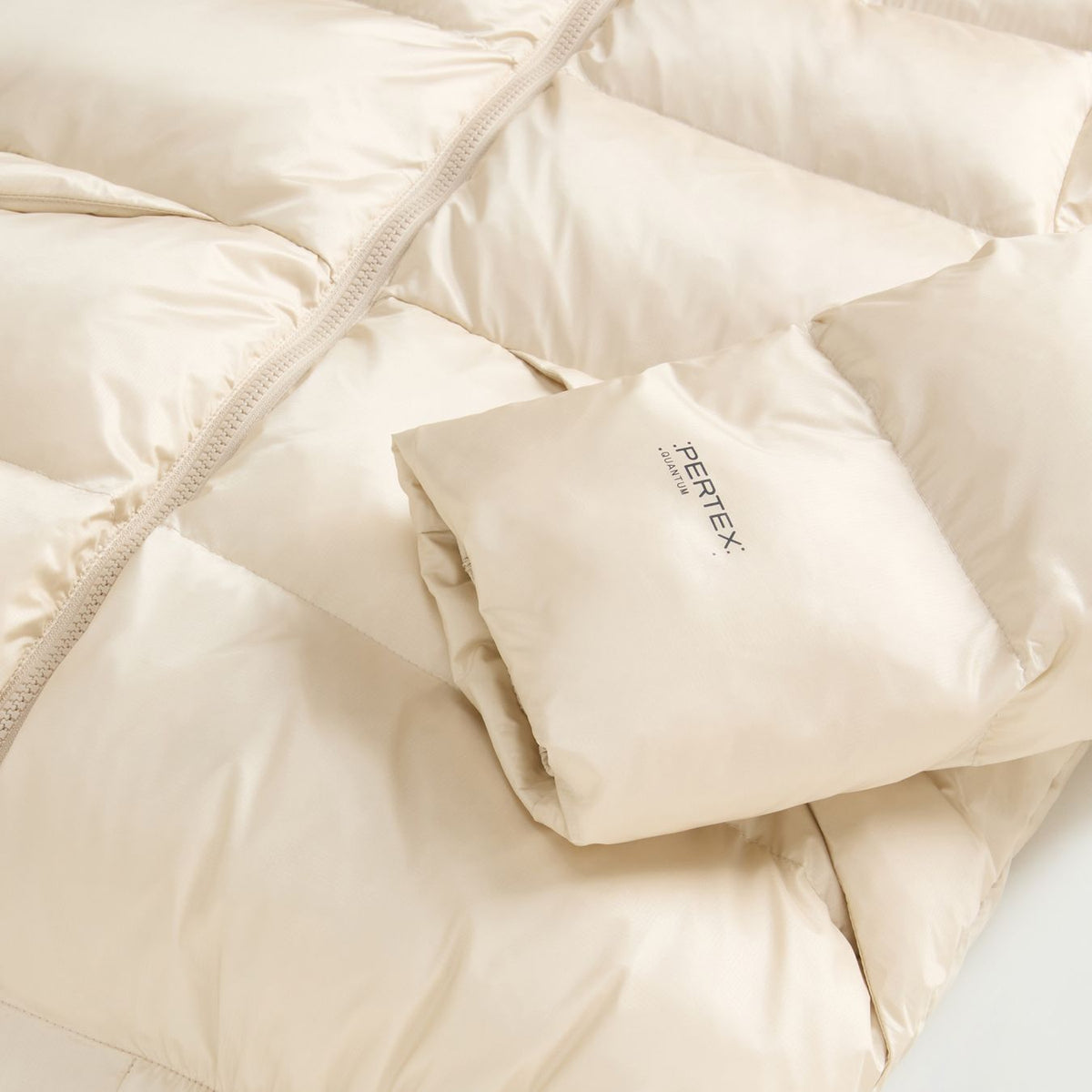 Woolrich Pertex Puffer Beige
