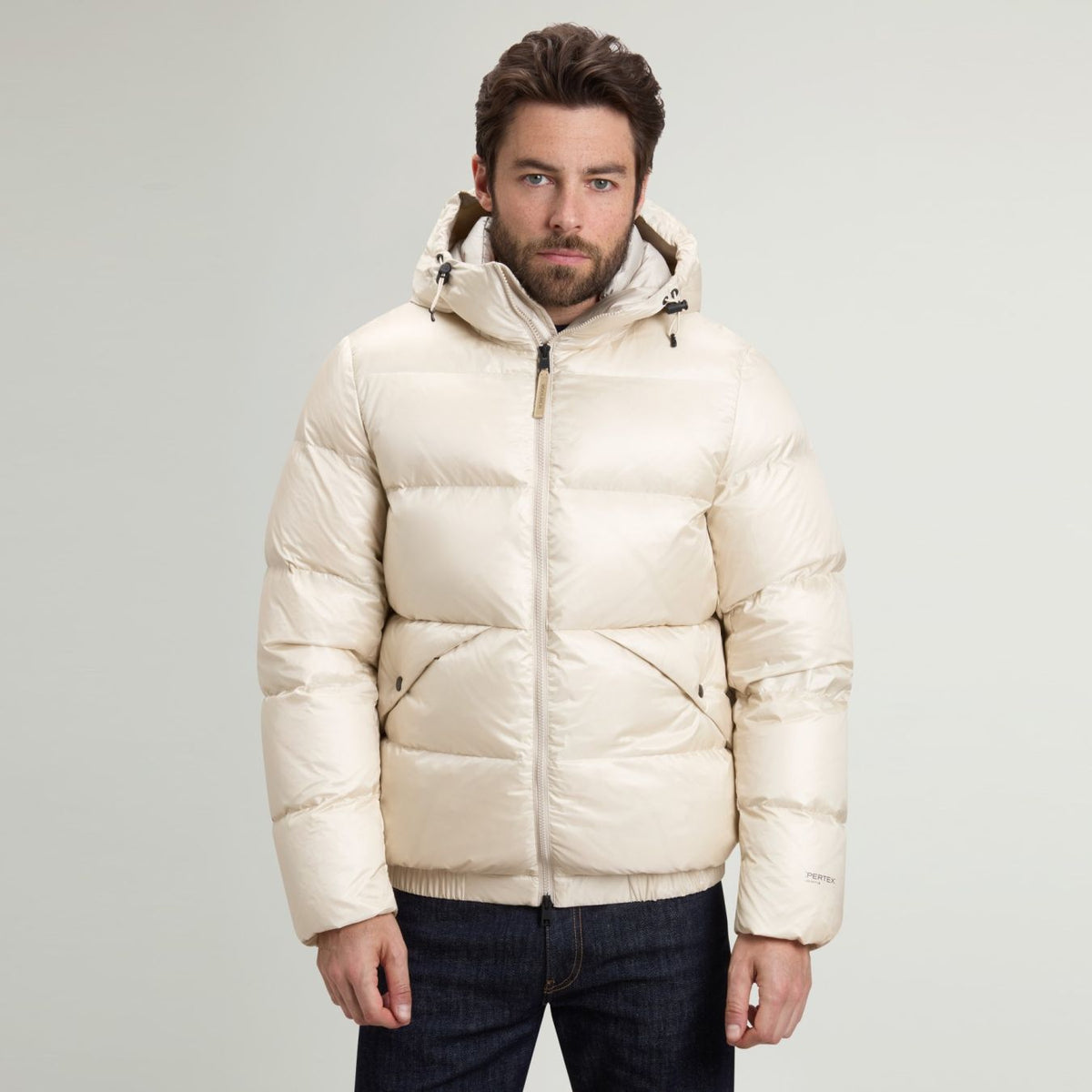 Woolrich Pertex Puffer Beige