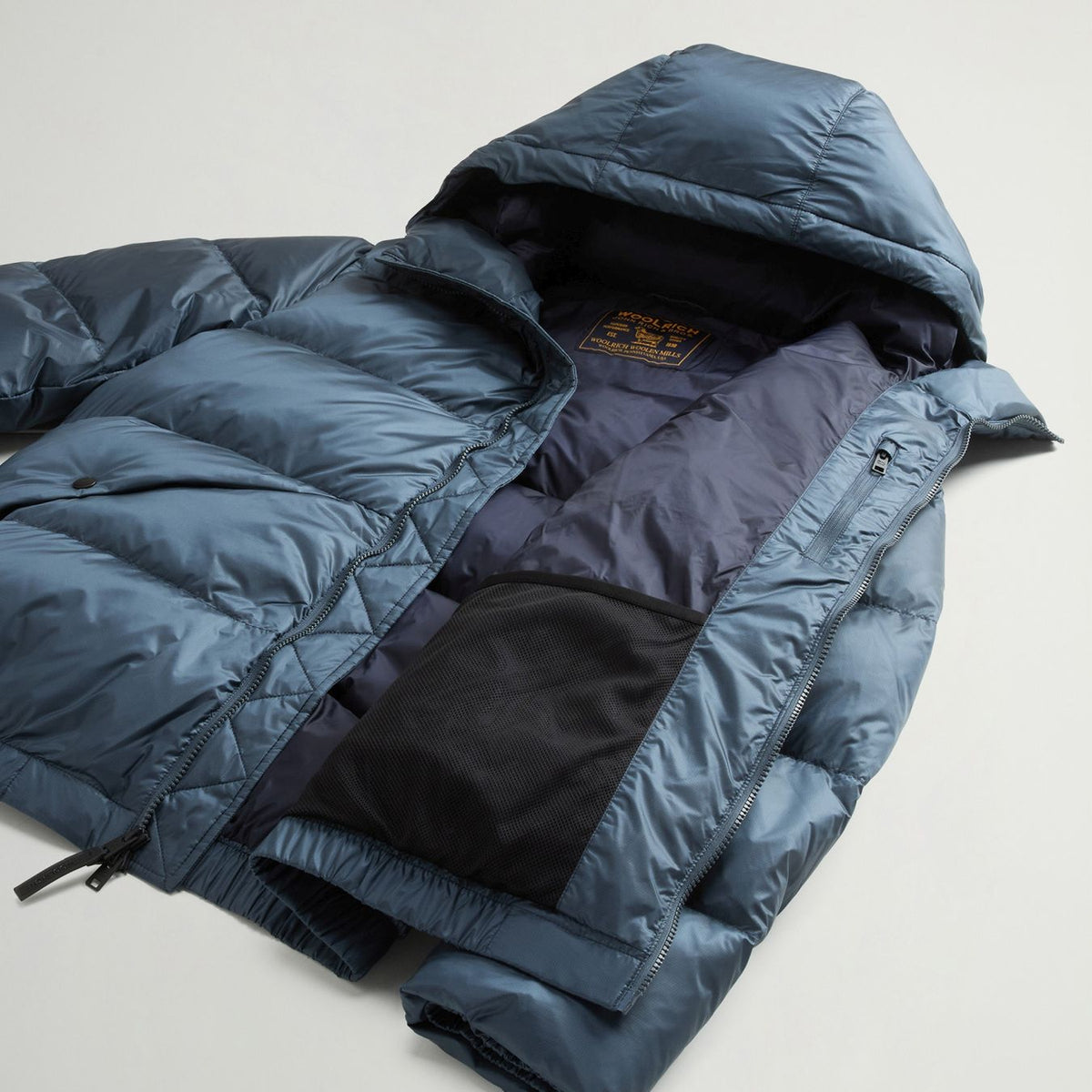 Woolrich Pertex Puffer Blau