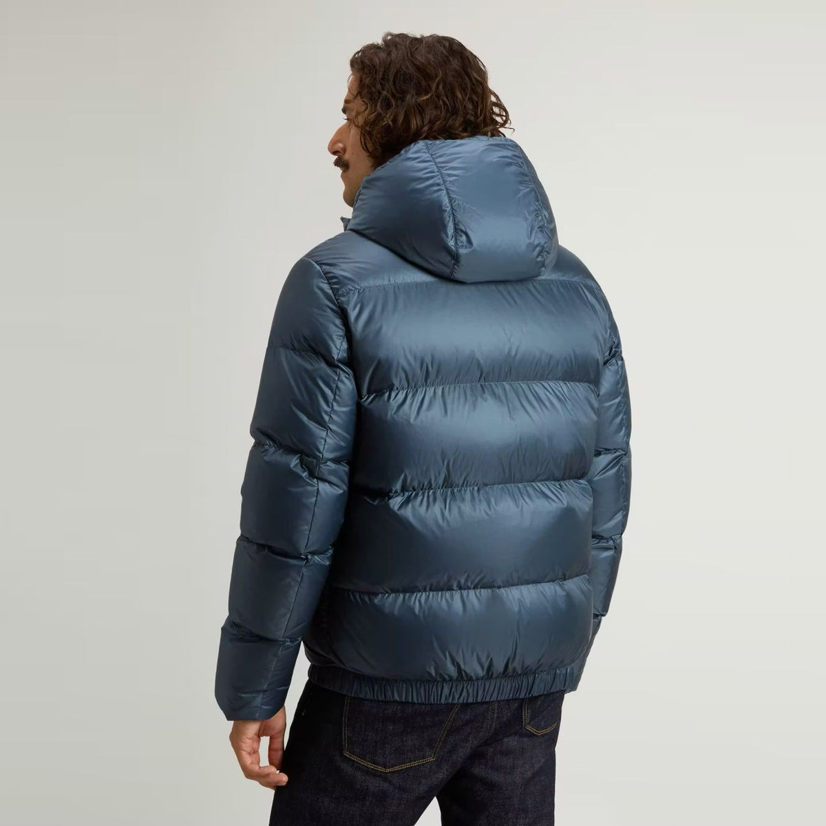 Woolrich Pertex Puffer Blau