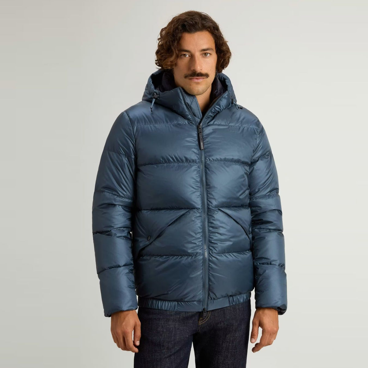 Woolrich Pertex Puffer Blau