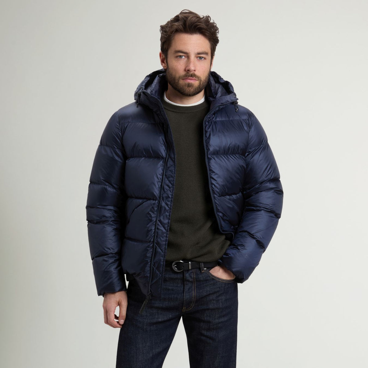 Woolrich Pertex Puffer Marine