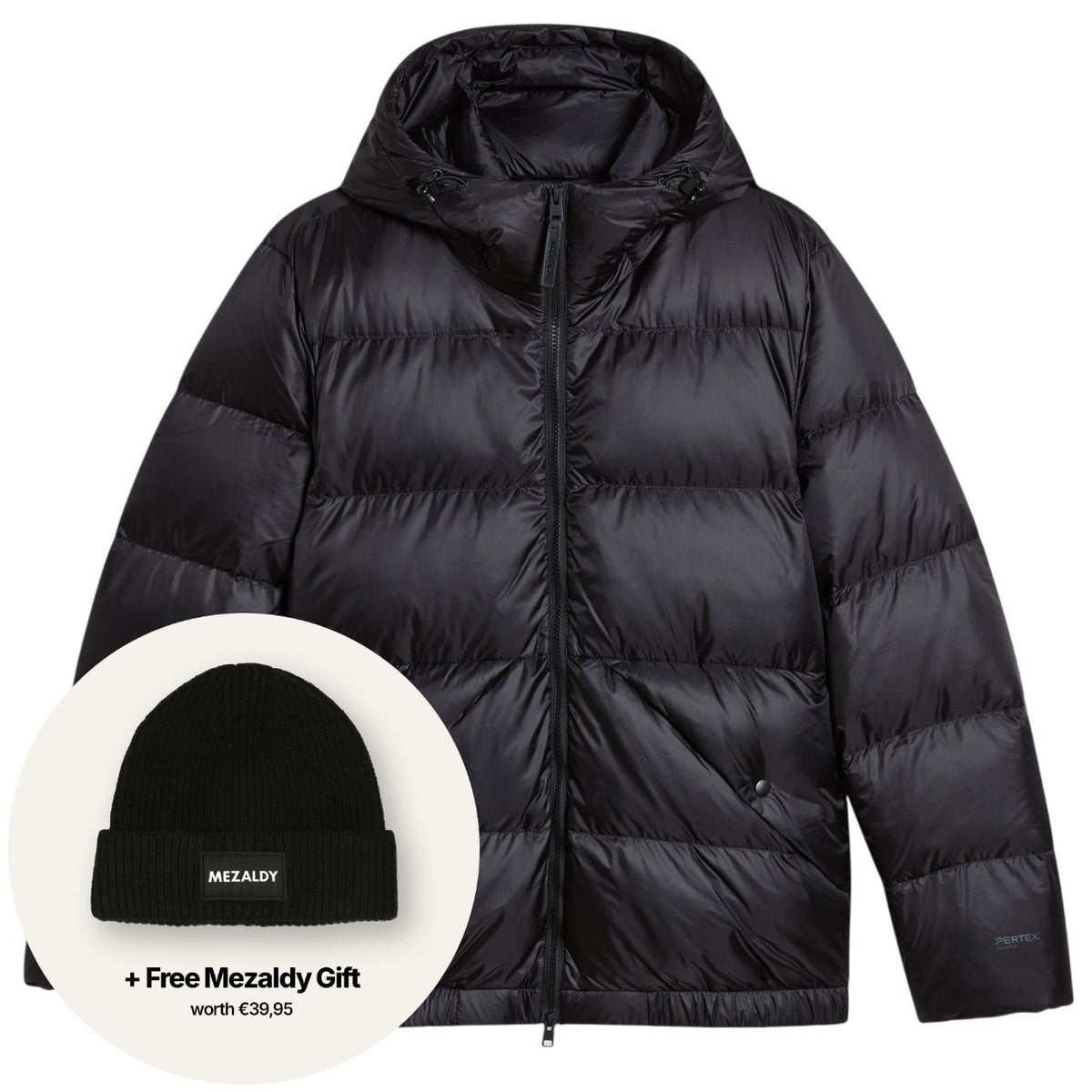 Woolrich Pertex Puffer Schwarz