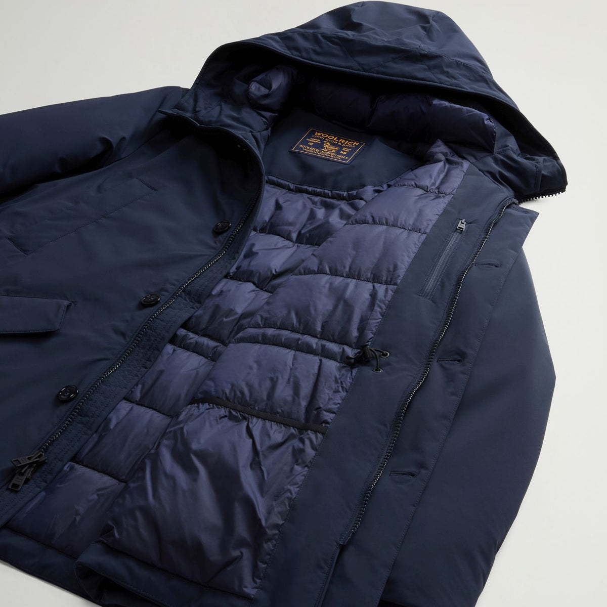Woolrich Stretch Arctic Parka Marine