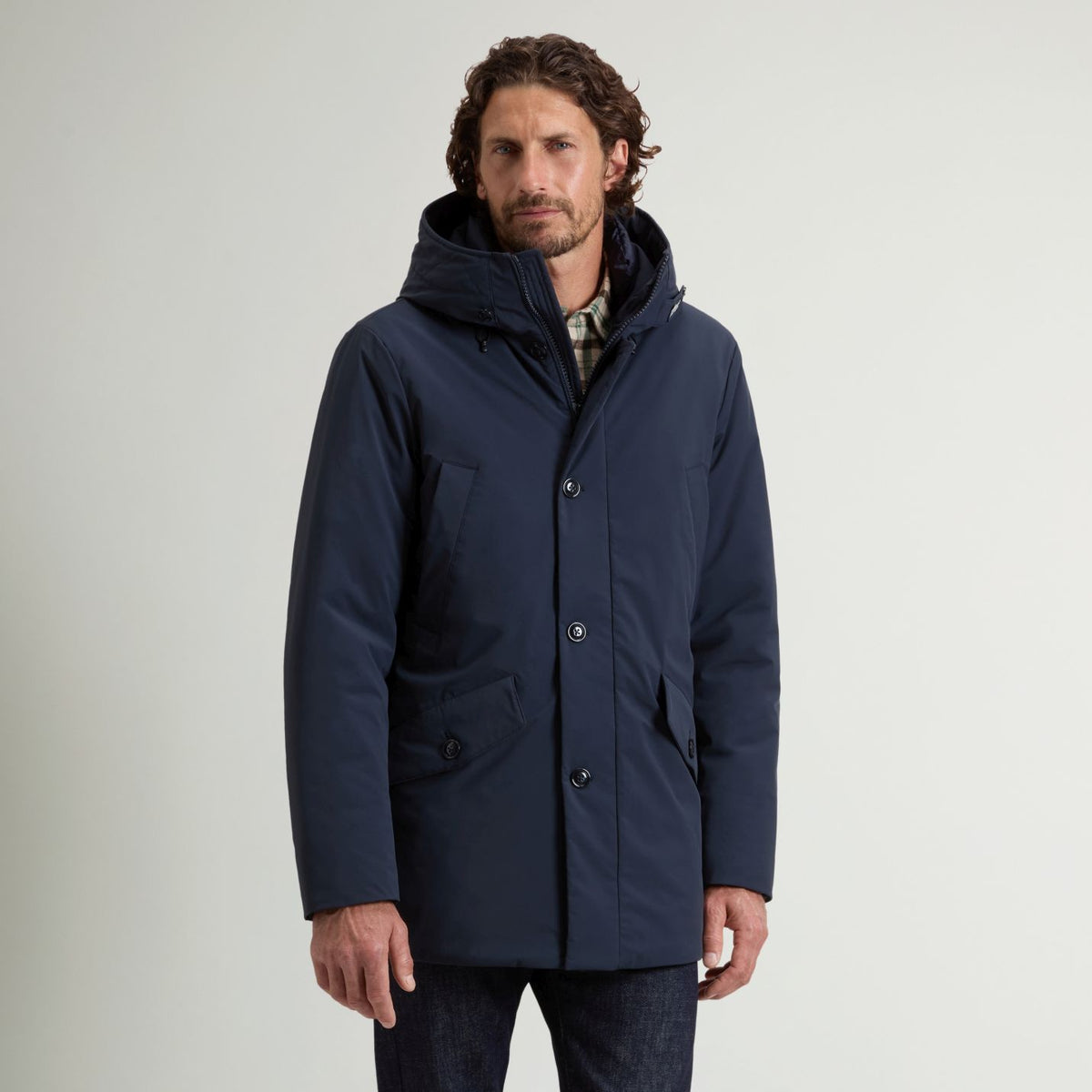 Woolrich Stretch Arctic Parka Marine