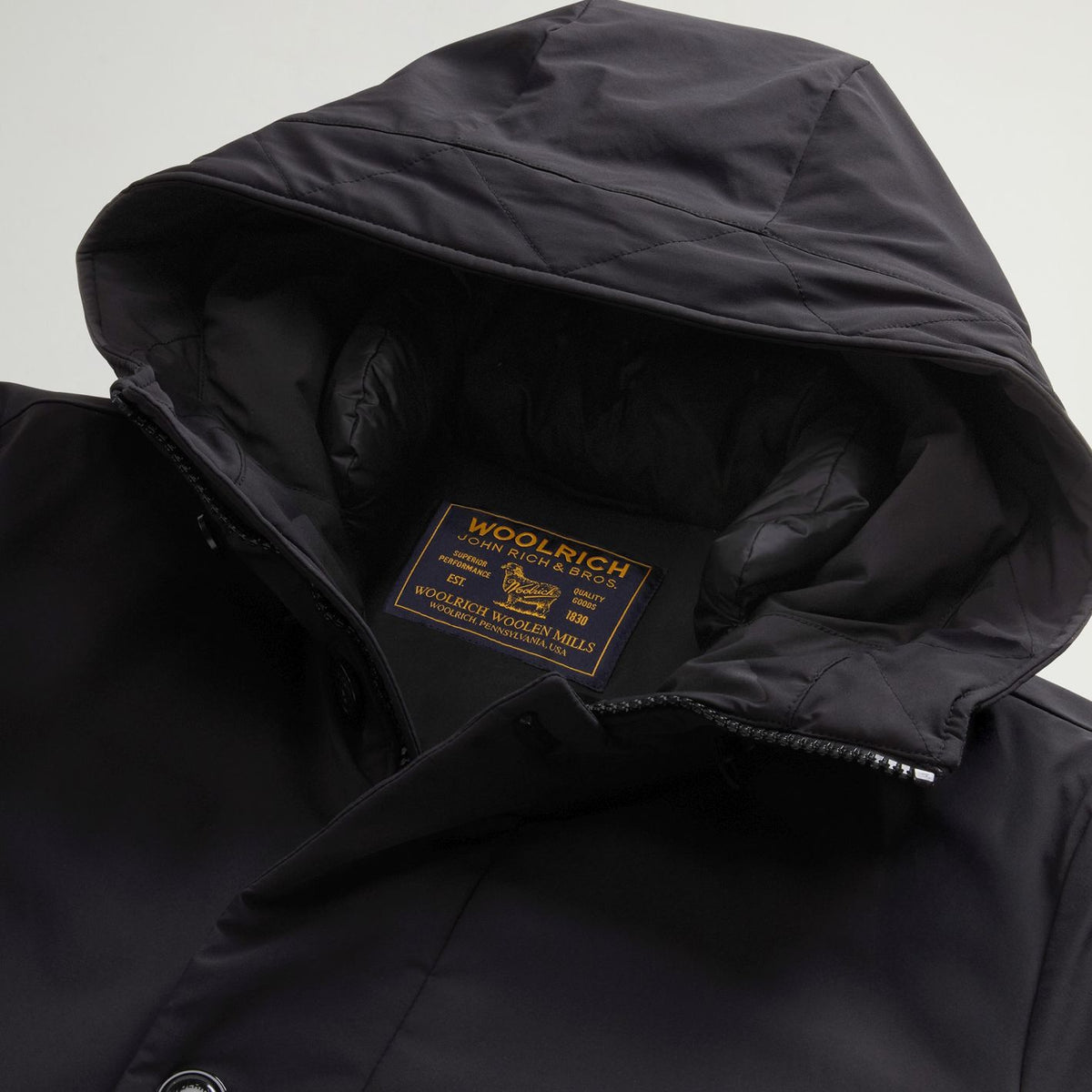 Woolrich Stretch Arctic Parka Schwarz