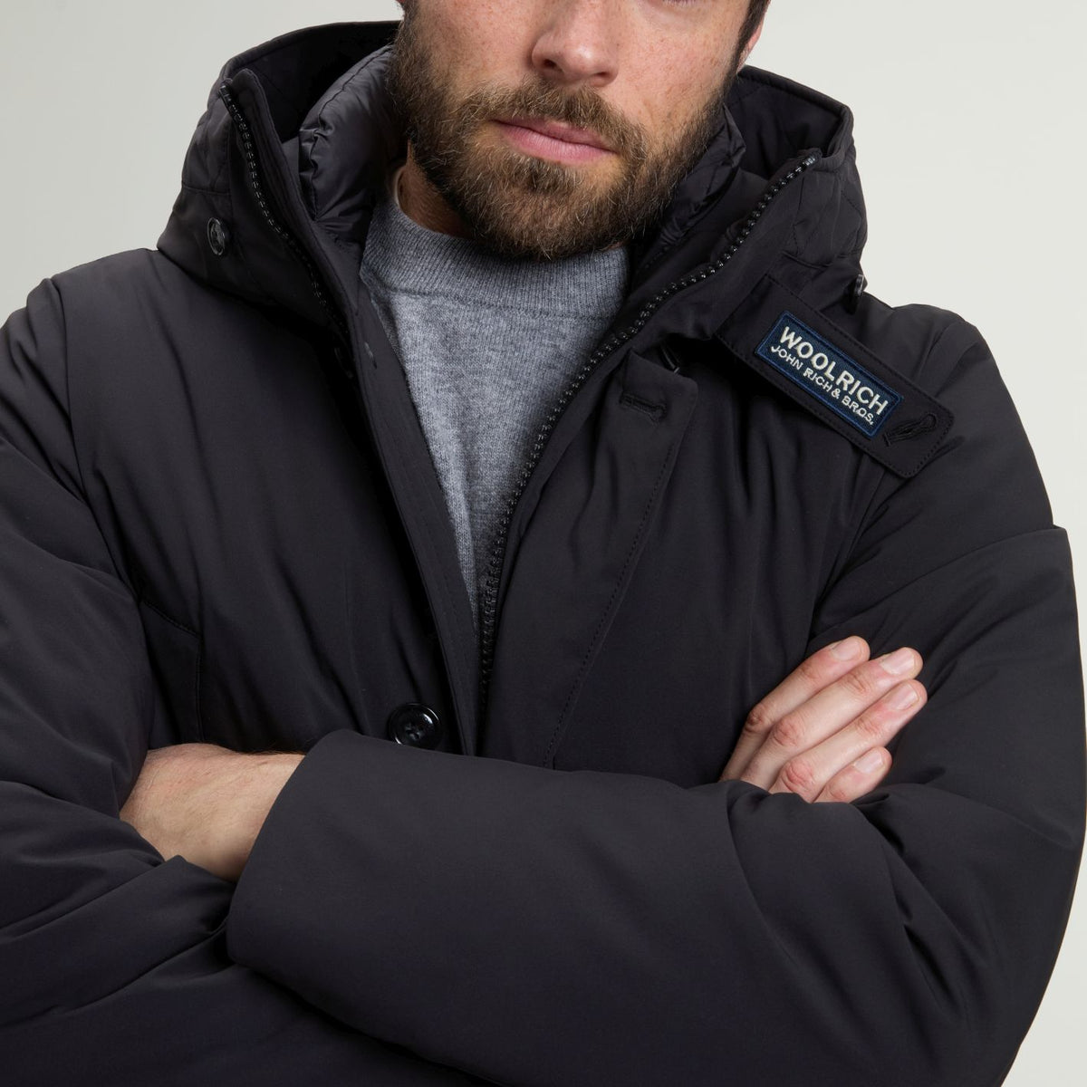 Woolrich Stretch Arctic Parka Schwarz