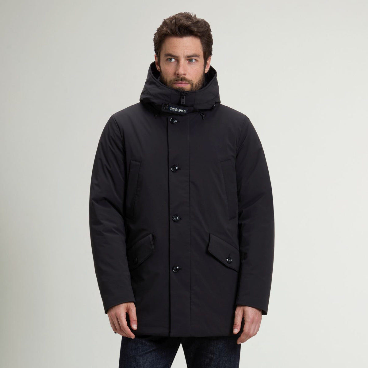 Woolrich Stretch Arctic Parka Schwarz