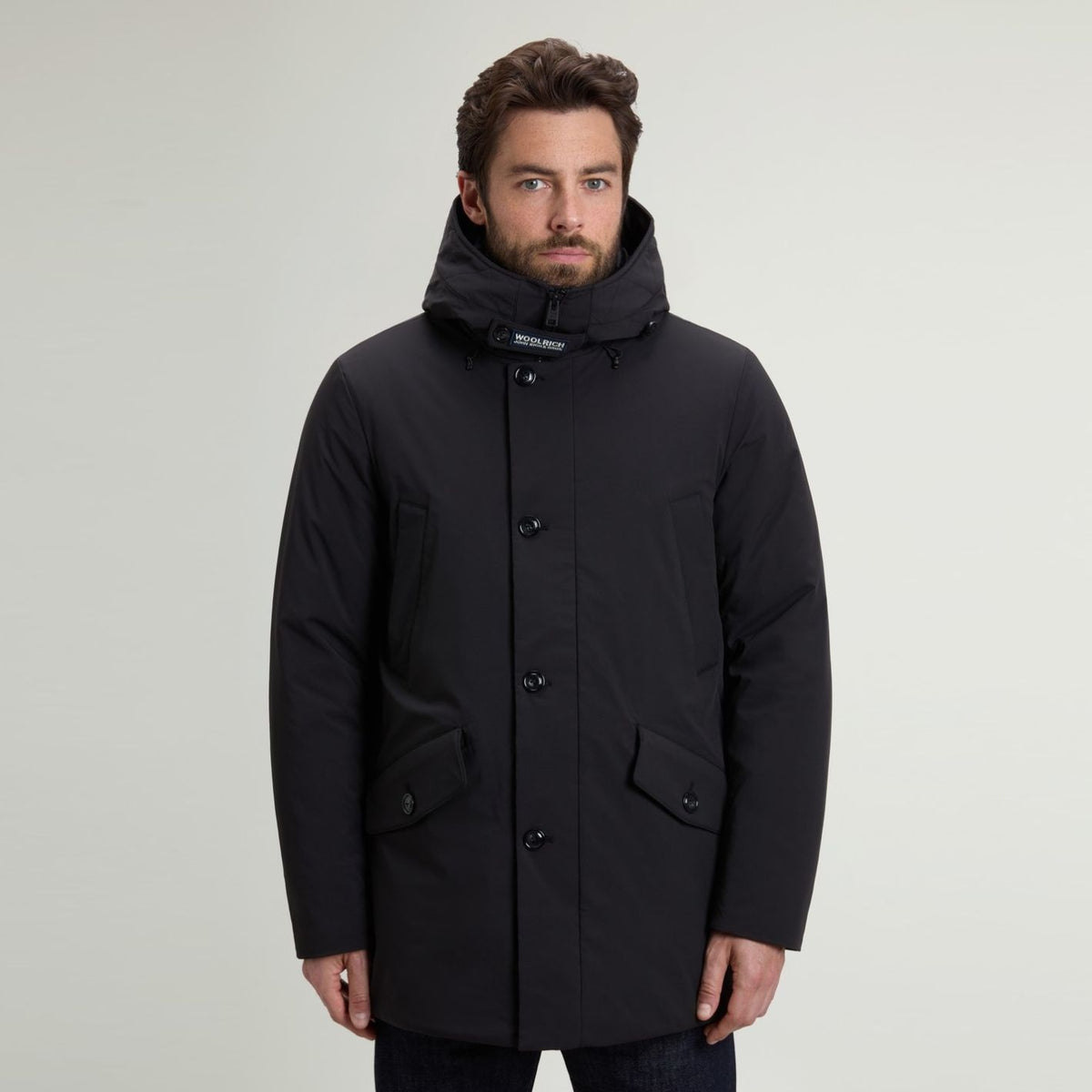 Woolrich Stretch Arctic Parka Schwarz