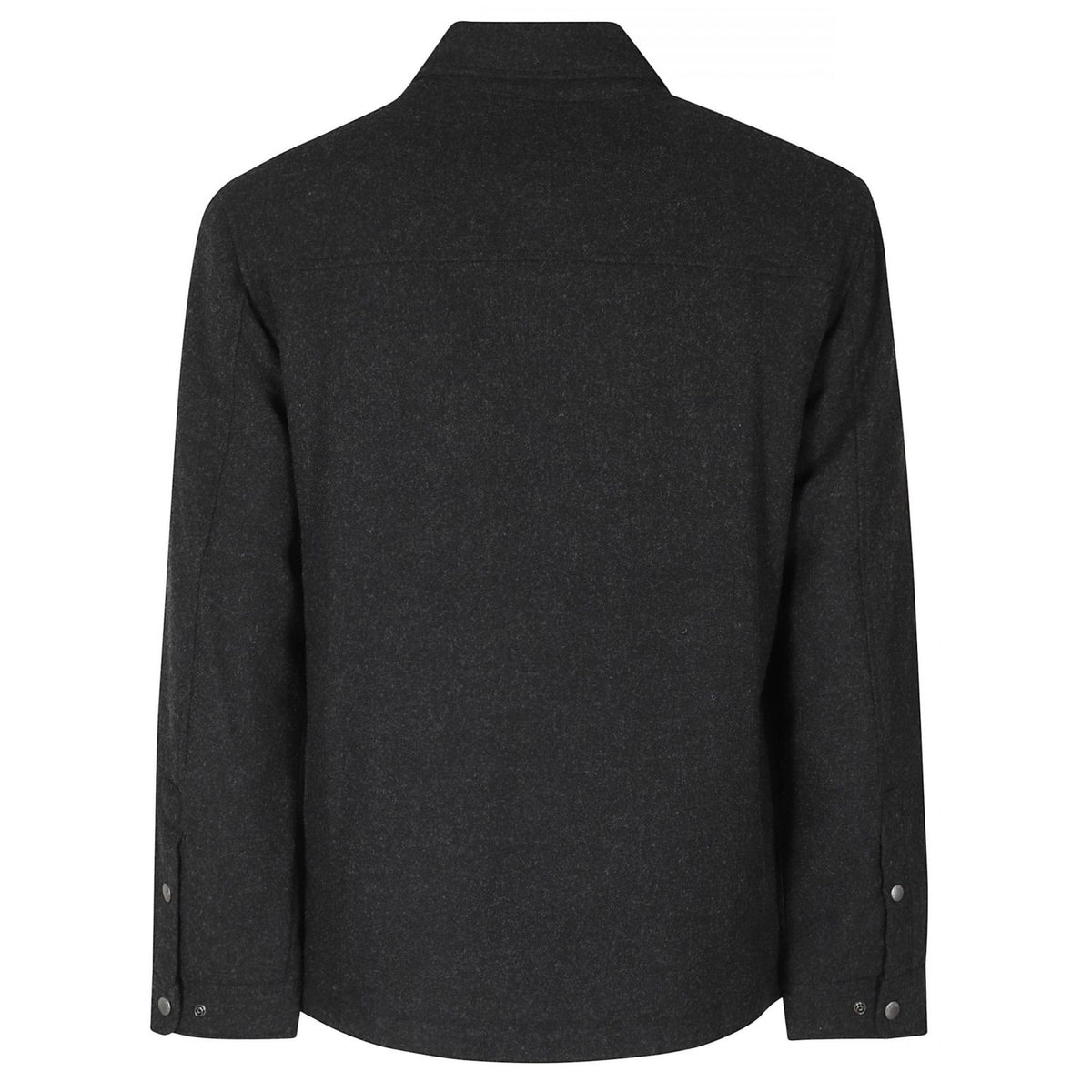 Woolrich Wool Alaskan Überhemd Schwarz