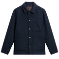 Woolrich Wool Chore Coat Überhemd Marine